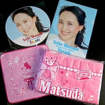 松田聖子さんfelicianclub ストライプハートタオル他【５点まとめ売り】 松田聖子さんfelicianclub ストライプハートタオル他【5点